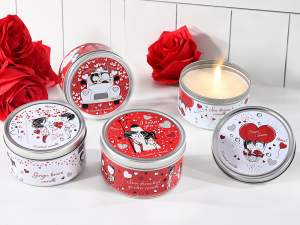bougie parfumée en gros amour saint valentin