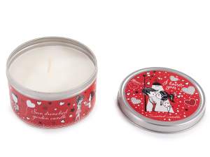 bougie parfumée en gros amour saint valentin