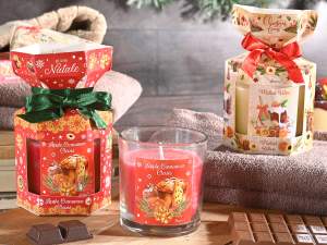 vente en gros de bougies, coffret cadeau, pot