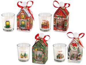 bougie cadeau de Noël en gros