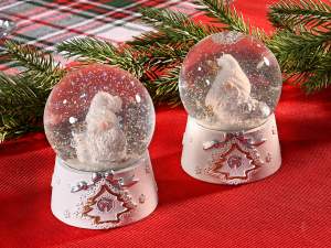 boules de neige en gros Père Noël gnome