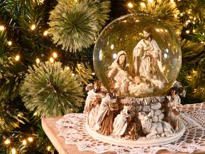 boule à neige en gros crèche