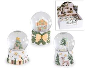 village de Noël boule de neige en gros