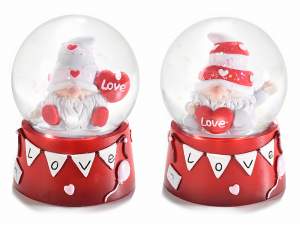 Boules de neige de la Saint-Valentin en gros