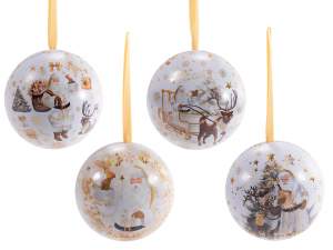 boule de nourriture de Noël ouvrable en gros