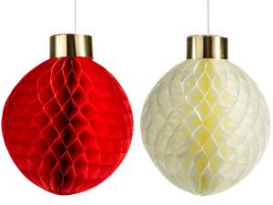 décorations de Noël en papier en gros