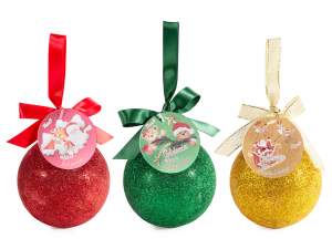 gel douche boule de Noël en gros