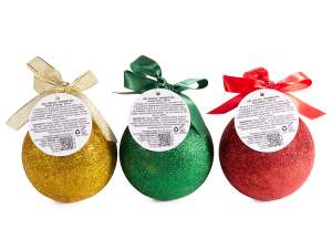gel douche boule de Noël en gros