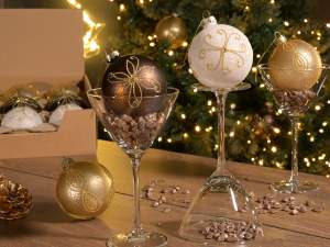 grossiste boules de Noël en verre