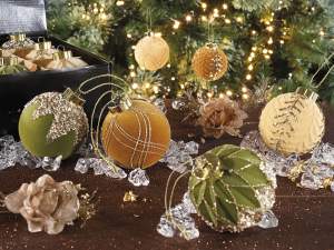 grossiste de boules de Noël colorées