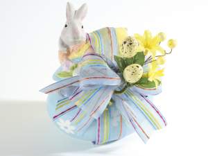 Grossiste oeufs fleurs artificielles