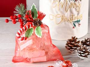 gros bouquet pic bâton sucre noël