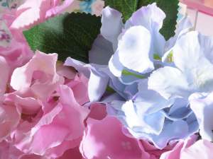 vente en gros hortensias artificiels