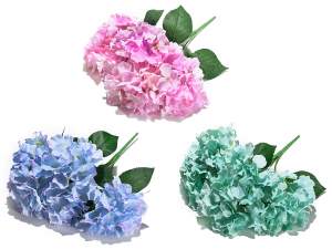 vente en gros hortensias artificiels