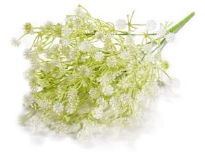 bouquet de fleurs blanches artificielles en gros