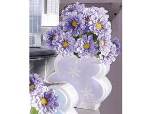 Gros bouquet de marguerites violettes