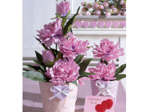 vente en gros bouquet de pivoines roses