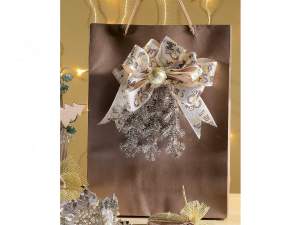 Christmas glitter champagne bouquet wholesaler