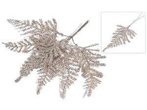 Christmas glitter fern bouquets wholesaler