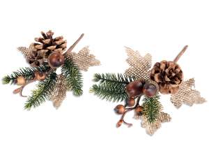 wholesale bouquet pick pine cones autumn