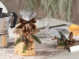 wholesale bouquet pick pine cones autumn