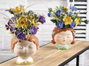 wholesale bouquet daffodils lavender peonies