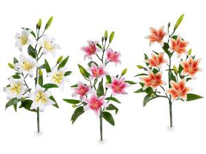 wholesale artificial colored lily