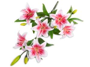 wholesale artificial colored lily