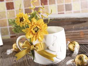 Artificial sunflower bouquets