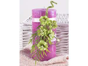 Wholesaler fabric flowers artificial leaves