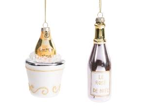 bouteille de vin de sapin de Noël en gros