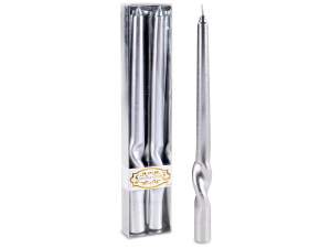 wholesale silver metal long candle