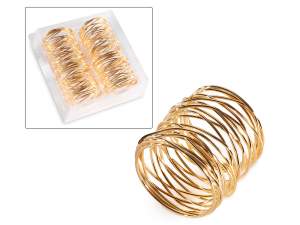 wholesale elegant gold napkin holder