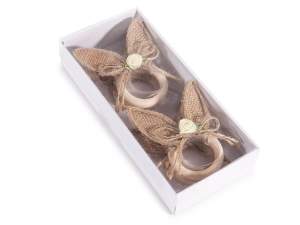 wholesale easter napkin ring rabbit