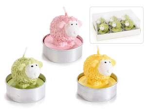 Big Easter candle sheep