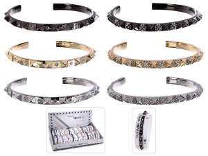 Ingrosso braccialetti borchie strass