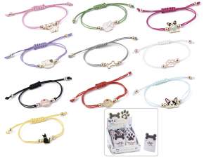 Grossista bracciale corda colorata