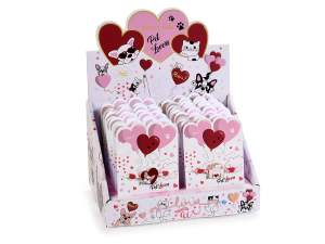 Ingrosso braccialetti bimbi in corda cuore