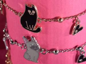 Ingrosso braccialetti bimba animali gatti cani