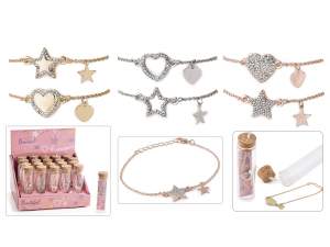 Grossiste bracelet coeur étoile