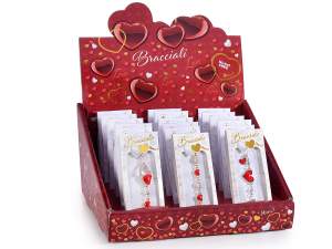 Bracelet cœur pour la Saint-Valentin en gros