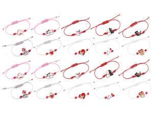 Bracelets en corde pour enfants avec surprises