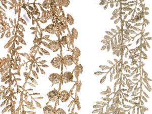wholesaler branches gold cascade glitter