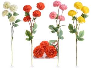 Vente en gros branches de dahlia artificielles