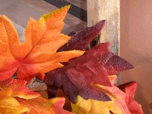 décoration de feuilles artificielles en gros