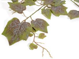 Vente en gros branche de fausses feuilles de lierr