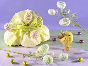 emballage de Pâques d'oeufs de branche en gros