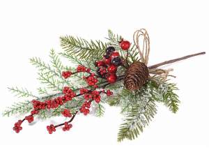 vente en gros branches baies neige