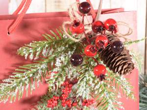 vente en gros branches baies neige