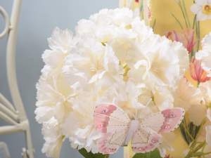 Tissu De Branche D'hortensia Artificielle En Gros